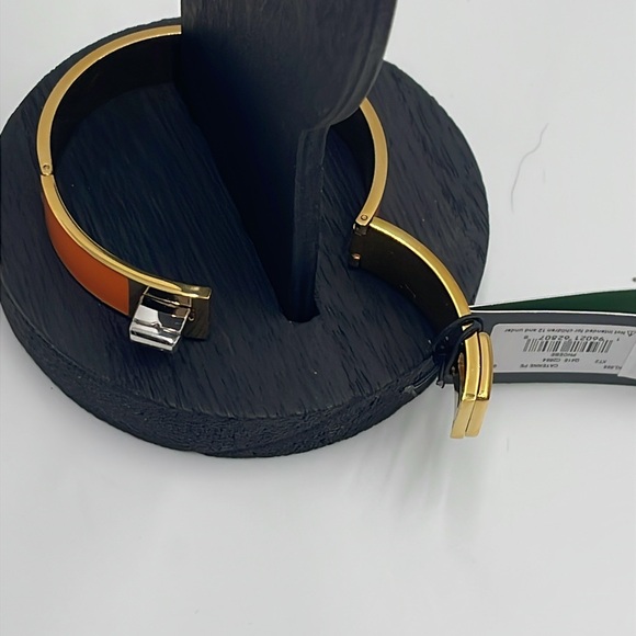 Kate Spade Orange and Gold Bangle - Picture 6 of 6